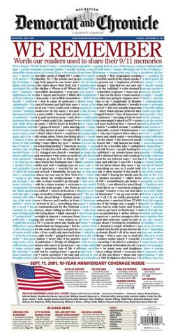 The 25 most moving 9/11/11 front pages use type, color, photos ...