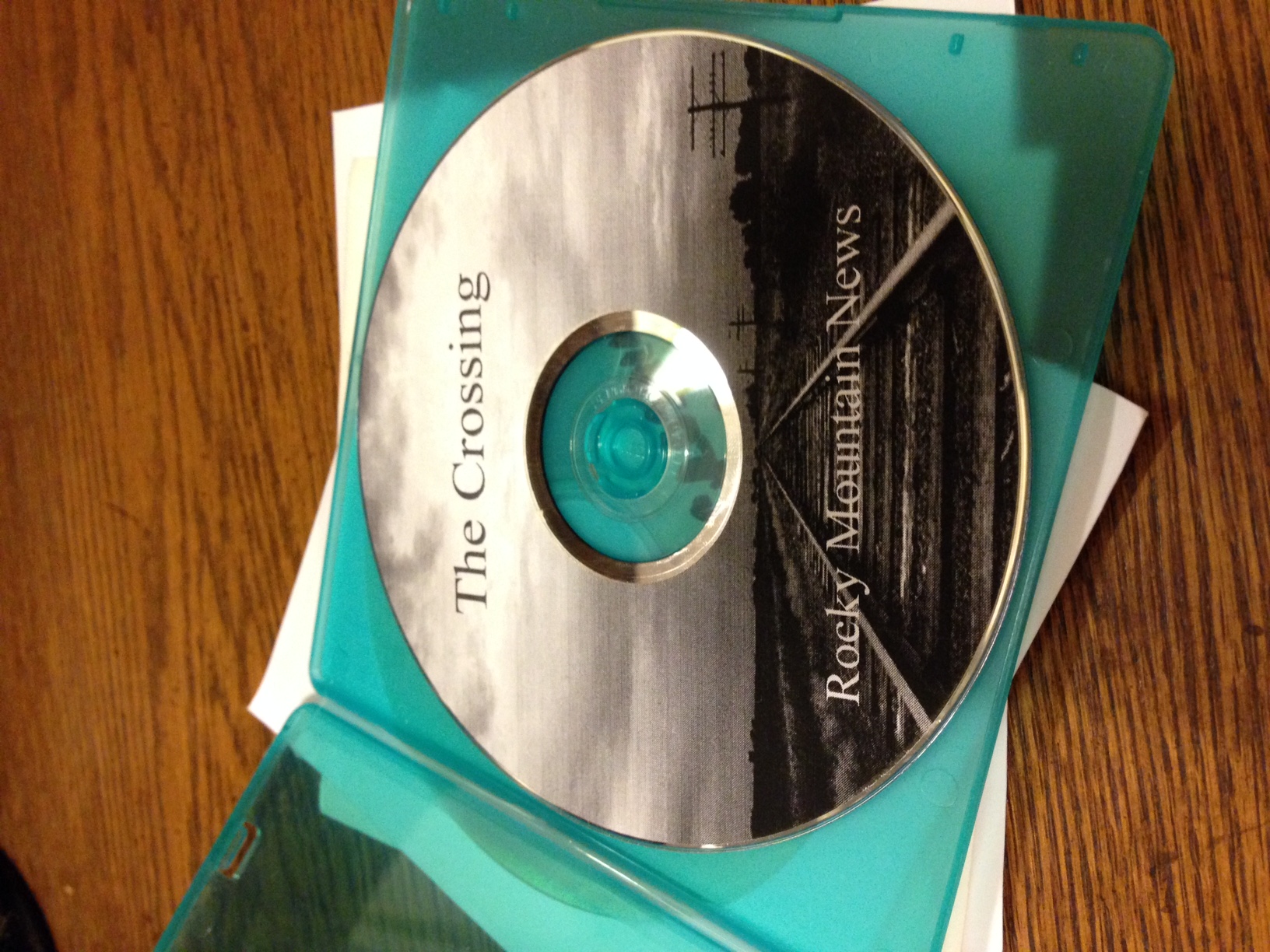 One of Kevin Vaughan's copies of "The Crossing." (Photo by Kevin Vaughan)