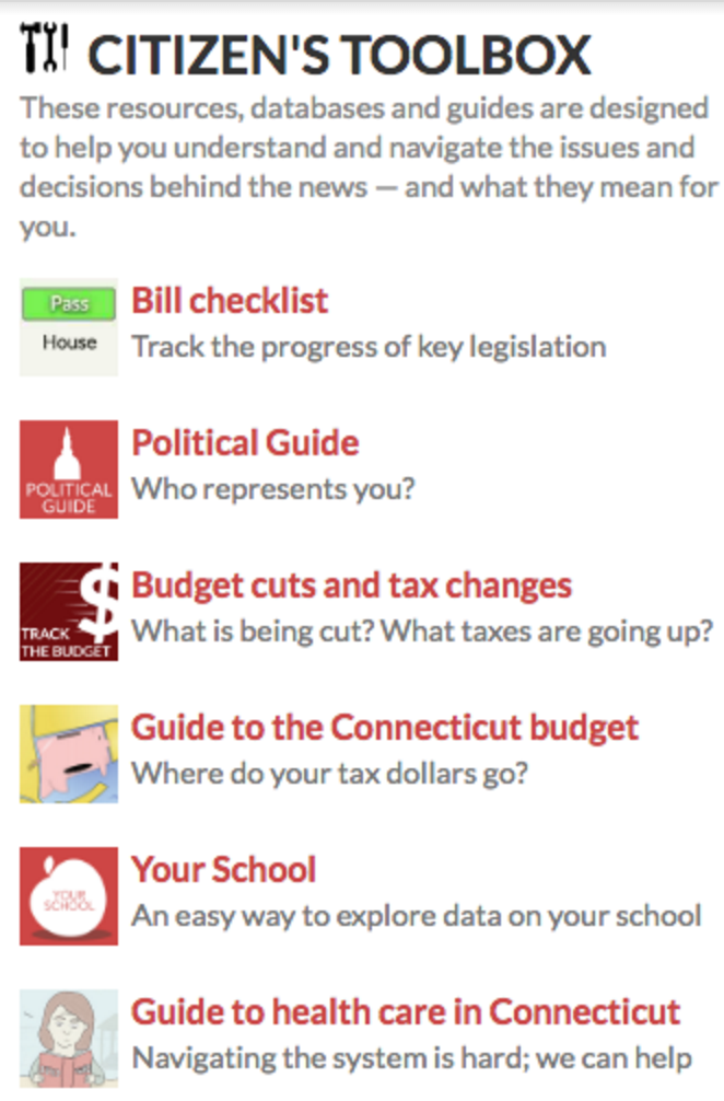 The Citizen's Toolbox  (Screenshot)