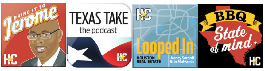 The Houston Chronicle has four podcasts so far. 