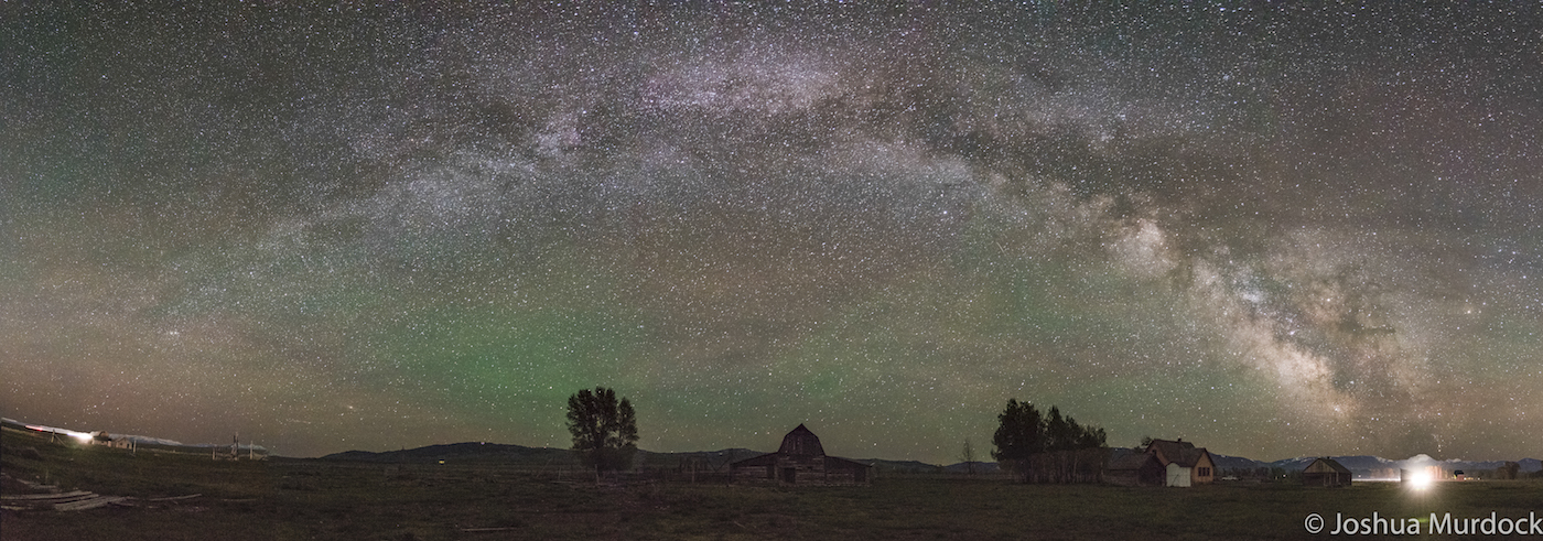 Mormon Row panorama at Teton National Park. (Photo by Josh Murdock)