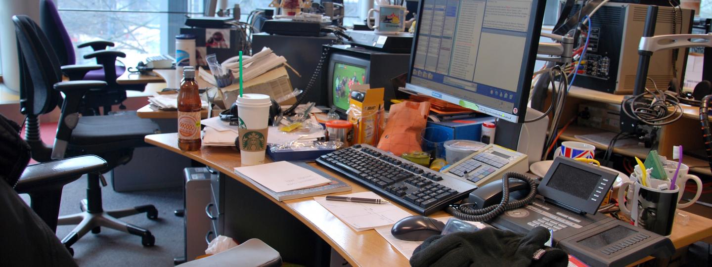 Local Edition How Cleaning Off Your Desk Can Help You Figure Out