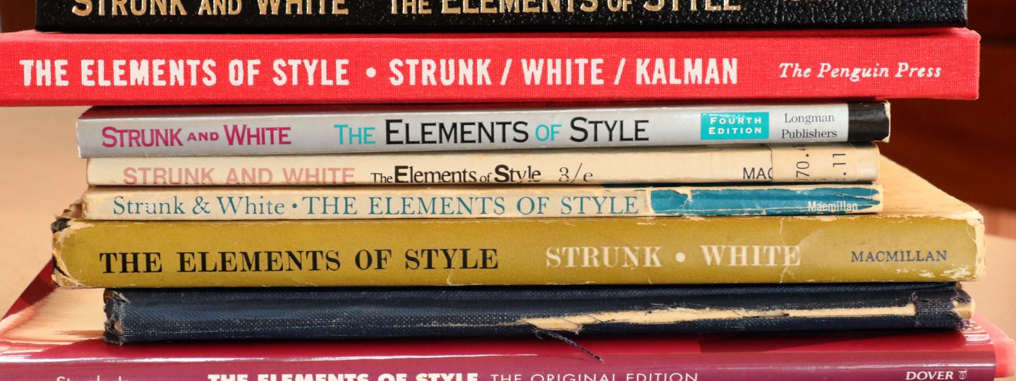 strunk and whites elements of style