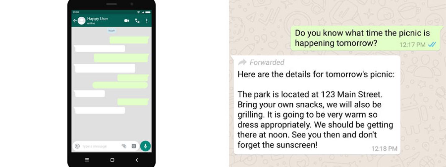 WhatsApp launches a feature that labels forwarded messages - Poynter.