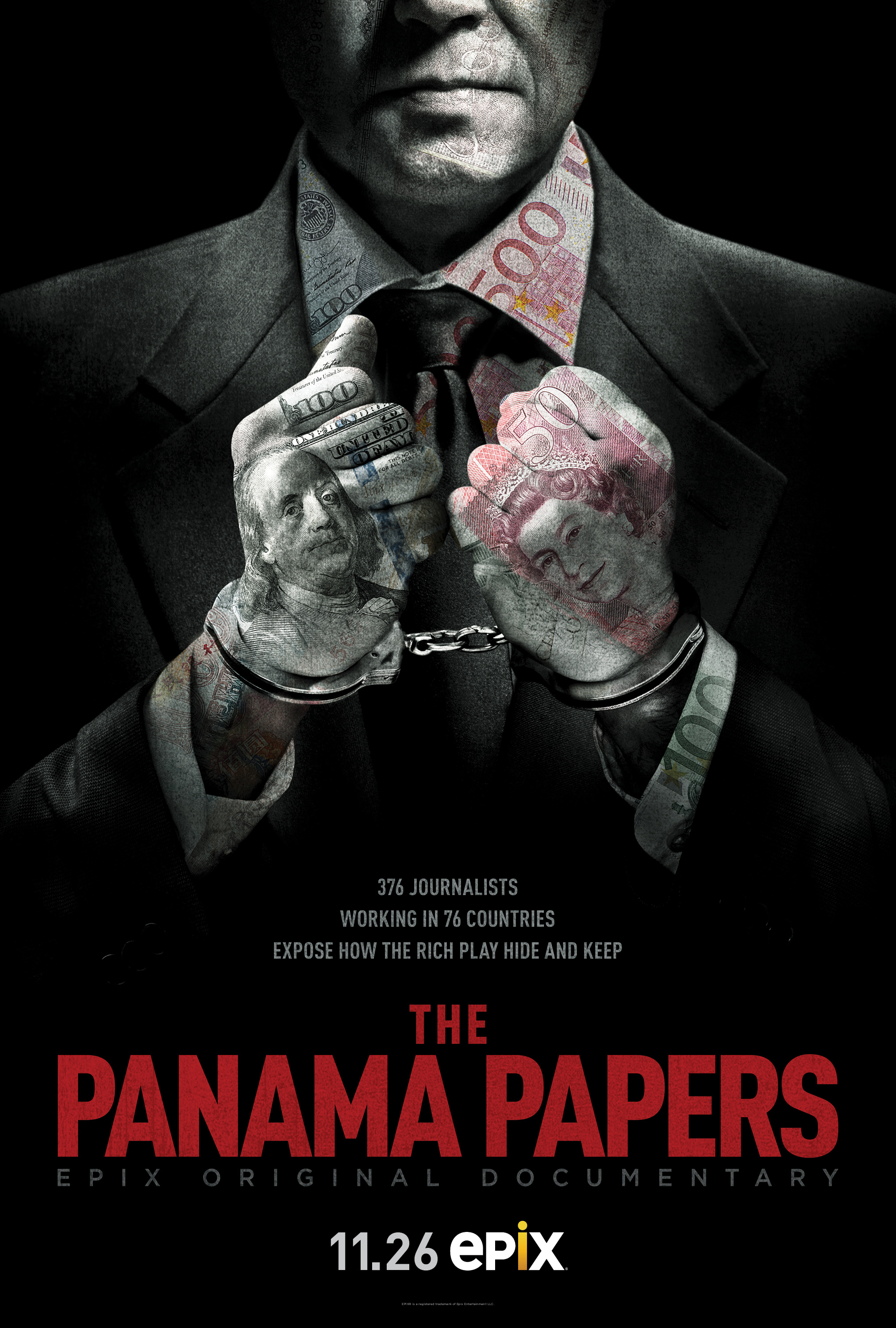 Movie poster for "The Panama Papers" 