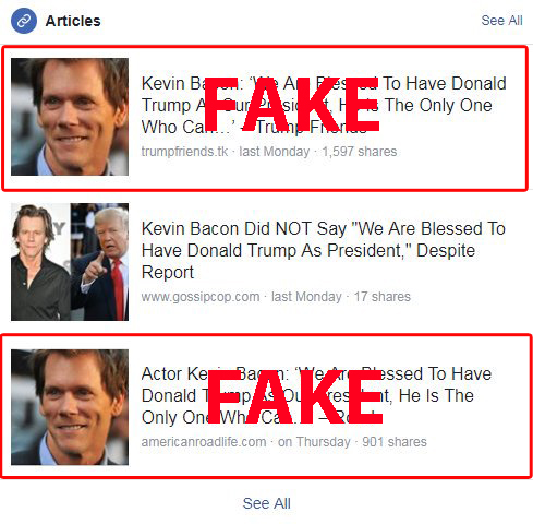 Kevin Bacon on FB