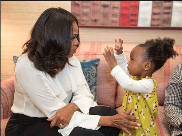 michelle obama 2-year-old