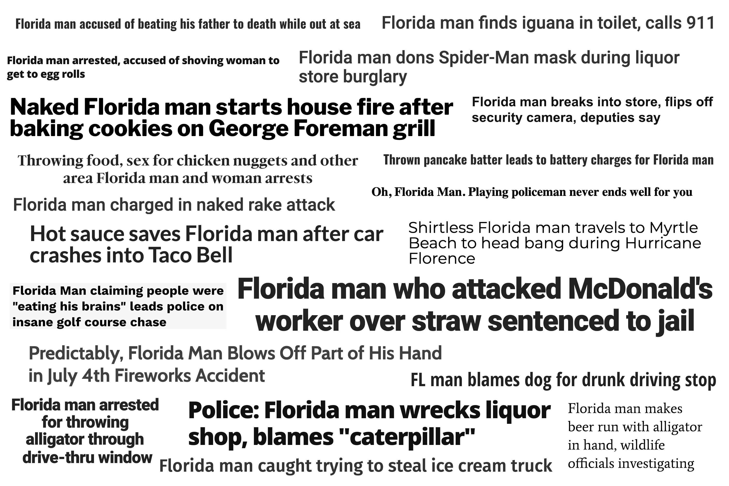 Craziest Florida Man Headlines: The Reason for the Meme's