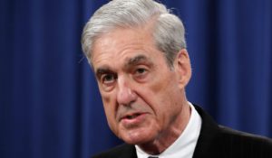 Special counsel Robert Mueller speaks at the Department of Justice in Washington in May about the Russia investigation. (AP Photo/Carolyn Kaster, File)