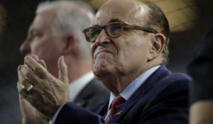 President Donald Trump's personal attorney, Rudy Giuliani. (AP Photo/Julio Cortez)