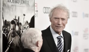 Director Clint Eastwood attends the premier of his movie, “Richard Jewell,” in Los Angeles. (Photo by Richard Shotwell/Invision/AP)