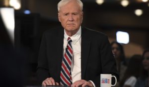 MSNBC commentator Chris Matthews in the spin room during the 2020 Democratic Party presidential debates in June. (Photo: mpi04/MediaPunch)