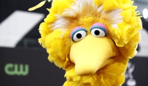 Sesame Street’s Big Bird. (AP Photo/Matt Sayles)