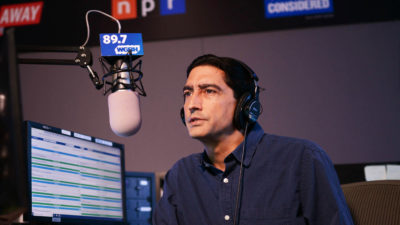 WGBH’s Arun Rath hosts the new nightly news program, ‘In It Together.’ (Photo courtesy WGBH)