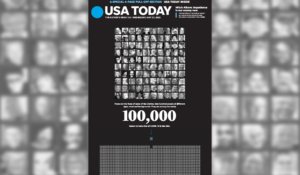 The front page of Wednesday’s USA Today. (Courtesy: USA Today)