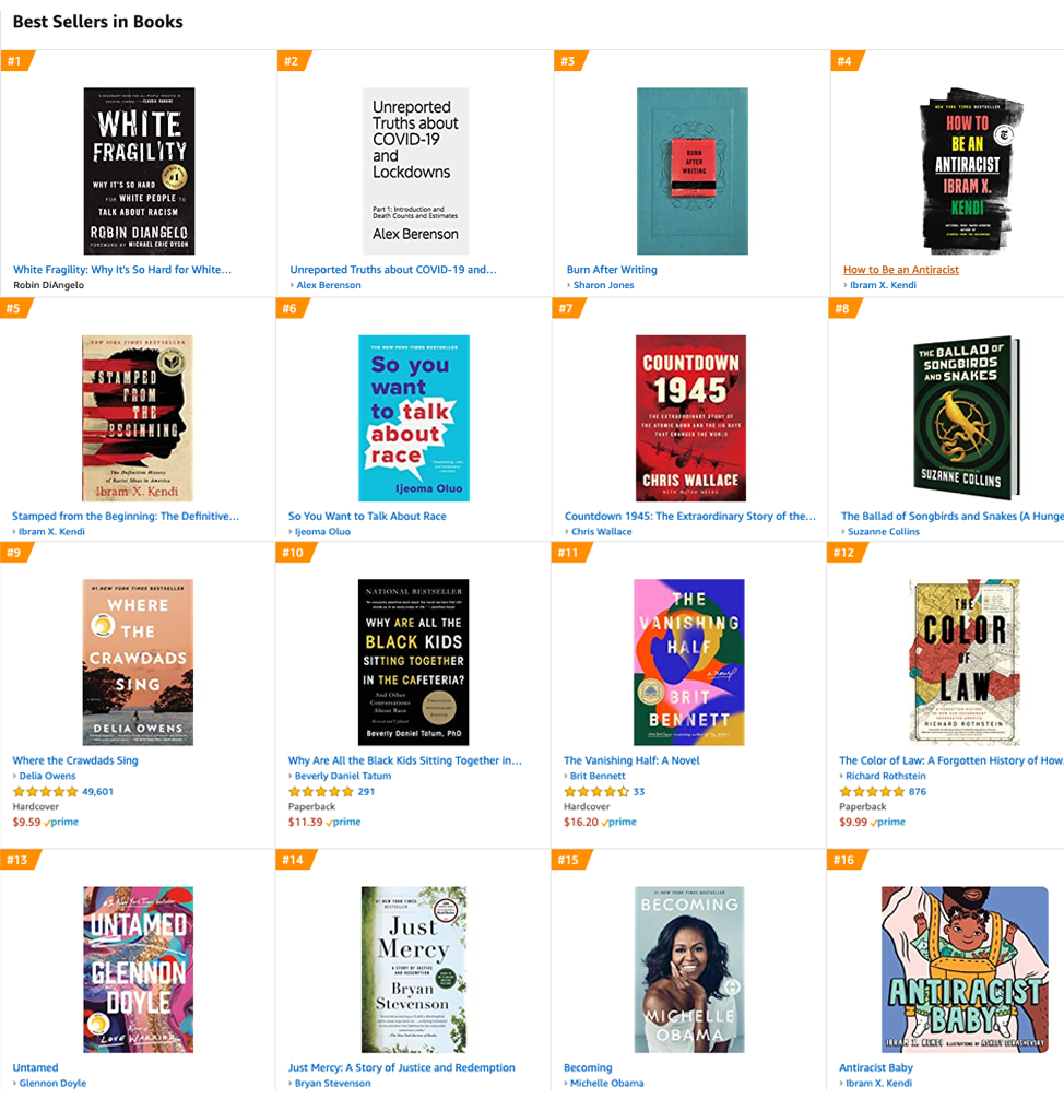 amazon best selling books this week