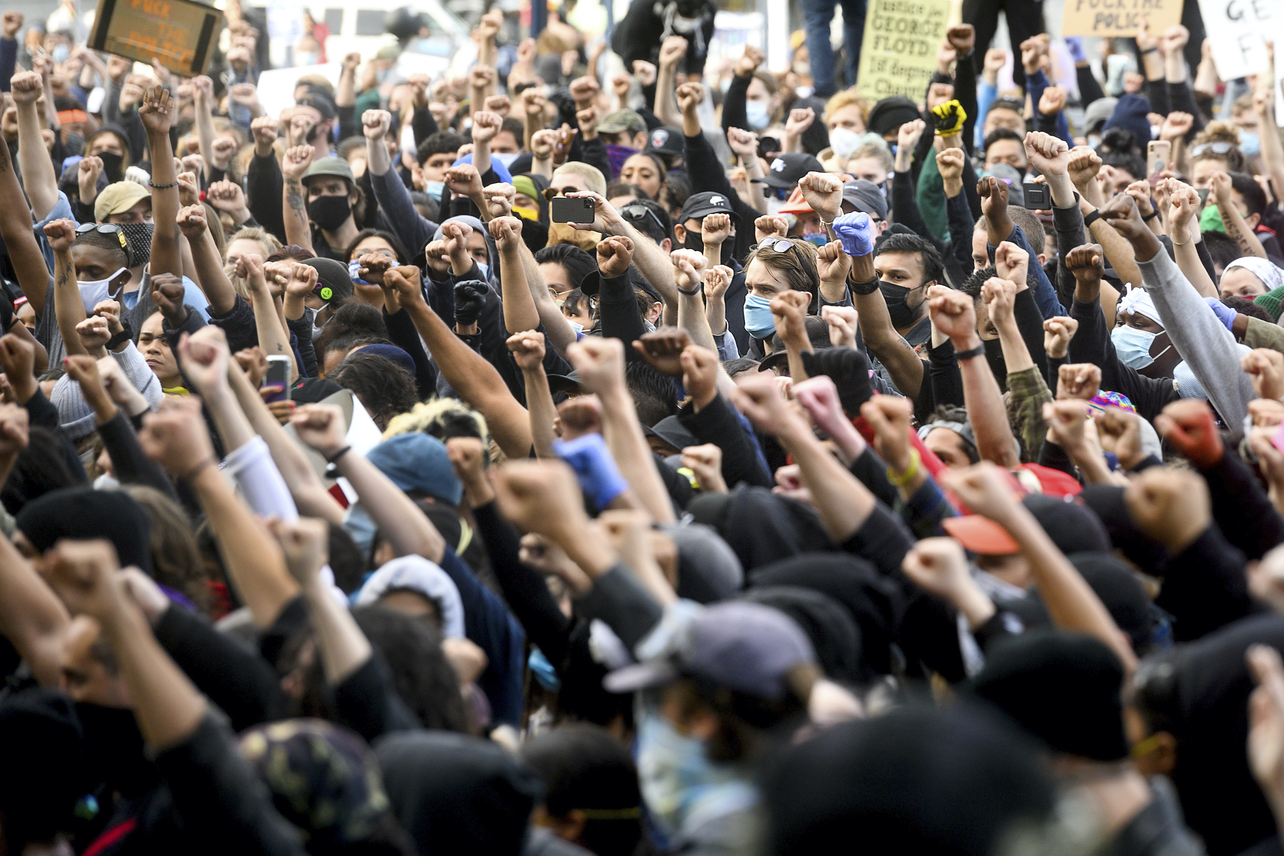 Pictures Of People Protesting 2020