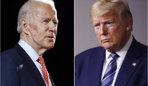 Joe Biden, left, and President Donald Trump. (AP Photo, File)