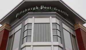 The Pittsburgh Post-Gazette building (AP Photo/Keith Srakocic)