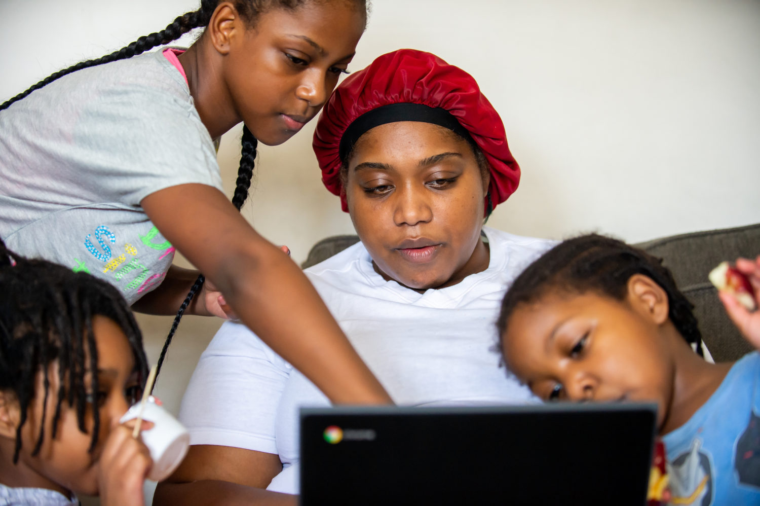 How Black Parents Juggle Their Work And Kids Virtual Schooling During