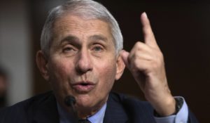 Dr. Anthony Fauci, director of the National Institute of Allergy and Infectious Diseases at the National Institutes of Health. (Graeme Jennings/Pool via AP)