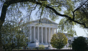 The Supreme Court is seen on Election Day, Tuesday, Nov. 3, 2020, in Washington. (AP Photo/J. Scott Applewhite)