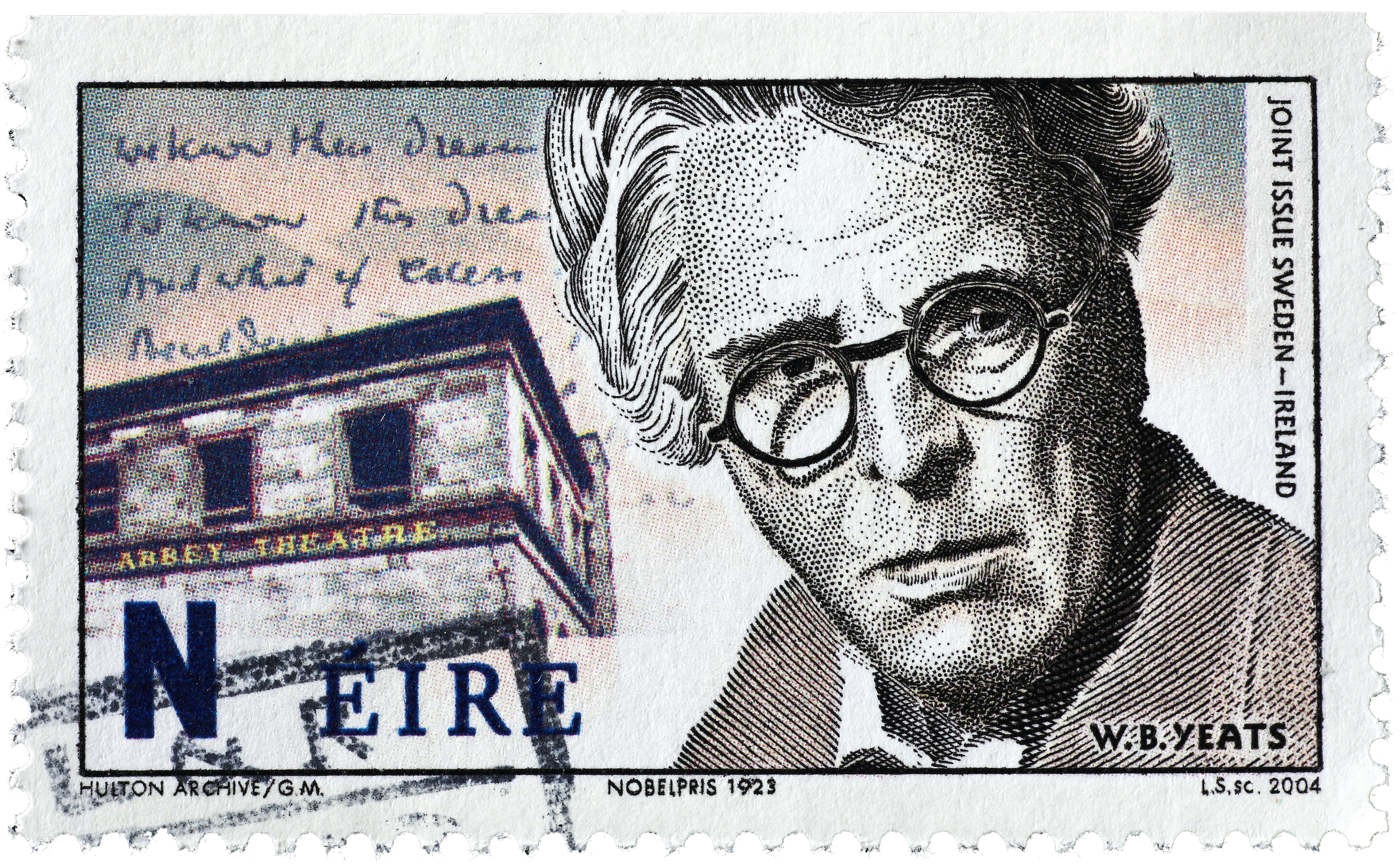 picture of W B Yeats