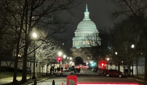 The Washington D.C. metropolitan area is under a lockdown and citywide curfew. (Photo by zz/STRF/STAR MAX/IPx)