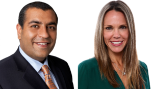 New CBS News’ co-presidents Neeraj Khemlani and Wendy McMahon (Courtesy: CBS News)