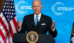 President Joe Biden speaking last week in Washington. (AP Photo/Evan Vucci)