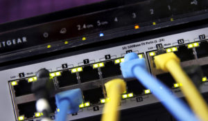 A router and internet switch (AP Photo/Charles Krupa, File)