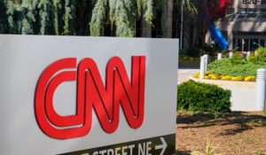 The CNN logo in Washington, D.C. (John Nacion/STAR MAX/IPx)