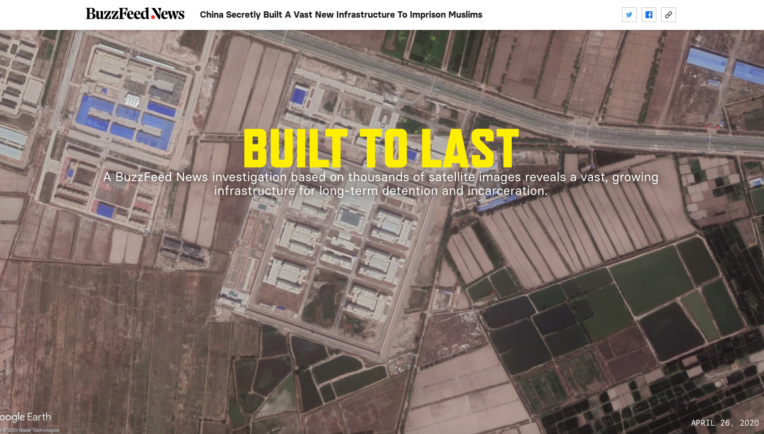 BuzzFeed News wins its first Pulitzer Prize for series on China’s mass detention of Muslims