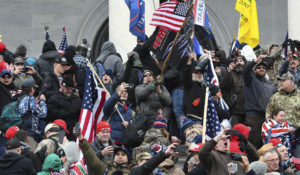 The United States Capitol Building in Washington, D.C. was breached by thousands of protesters during a "Stop The Steal" rally in support of President Donald Trump during the worldwide coronavirus pandemic. (JT/STAR MAX/IPx)