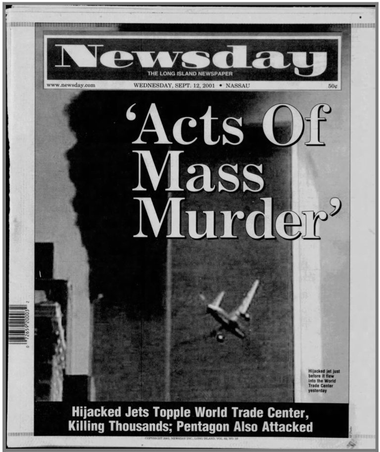 20 front pages that ran after 9/11 - Poynter
