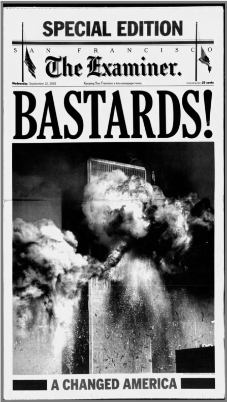 20 front pages that ran after 9/11 - Poynter