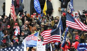 Protesters storm the U.S. Capitol on Jan. 6. (JT/STAR MAX/IPx)