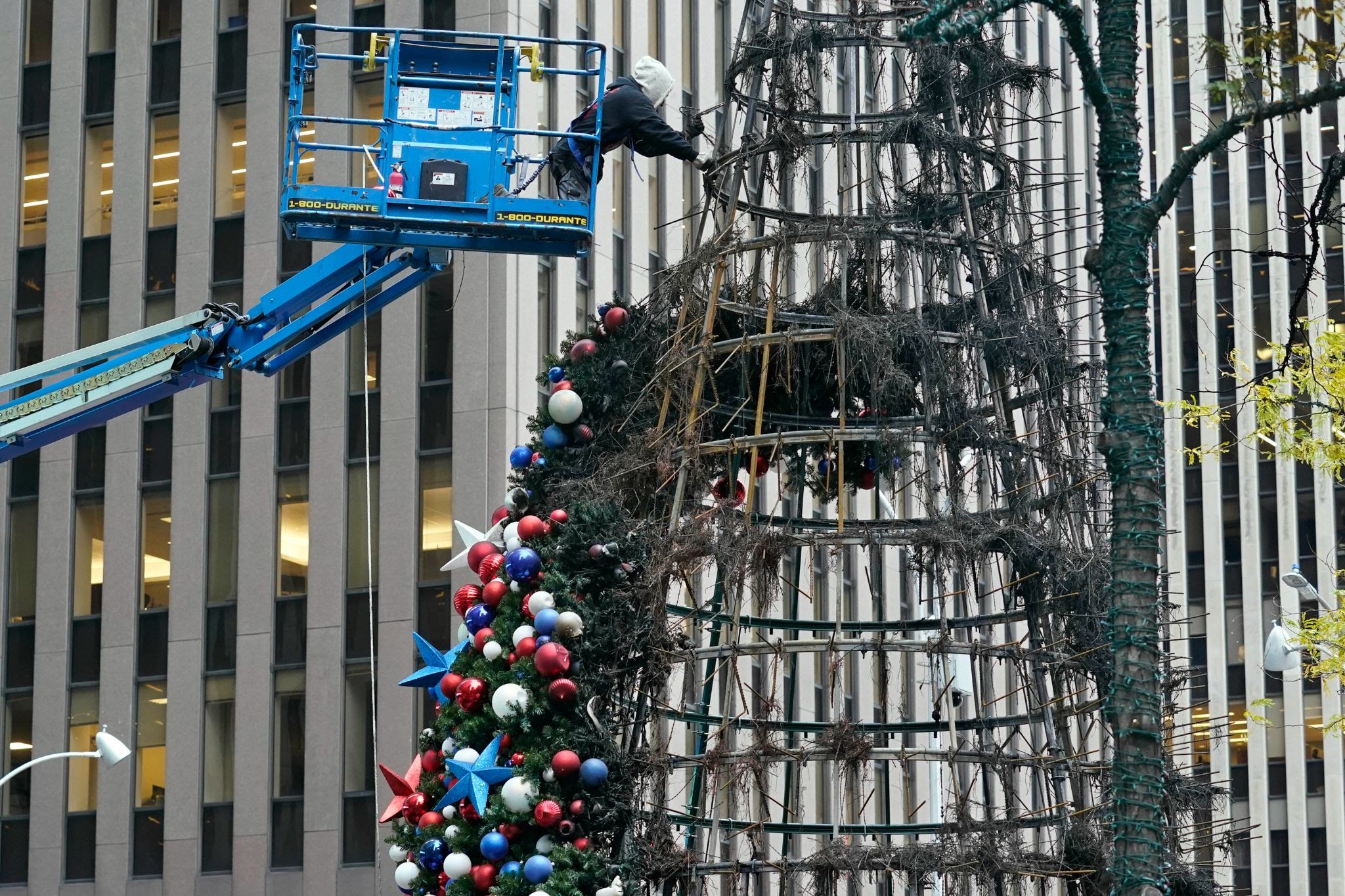 Daniel Fox News Network Christmas December 25 2022 Fox News' Christmas Tree Destroyed By Arsonist - Poynter