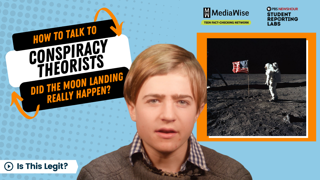 Thumbnail for conspiracy theories video.