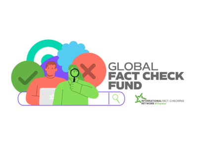 Applications are open for the first phase of grants from the Global Fact Check Fund.