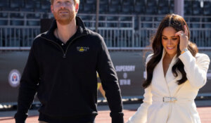 Prince Harry and Meghan, the Duchess of Sussex, shown here in April 2022 (AP Photo/Peter Dejong, File)