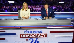 Fox News’ Martha MacCallum and Bret Baier, the moderators of Wednesday night’s Republican presidential debate. (Courtesy: Fox News)