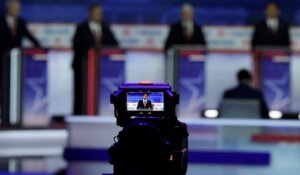 Image from the second Republican presidential debate in September. (AP Photo/Morry Gash, File)