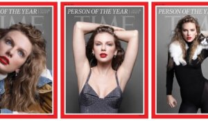 The covers of Time magazine, which named Taylor Swift as its 2023 Person of the Year. (Courtesy: Time)