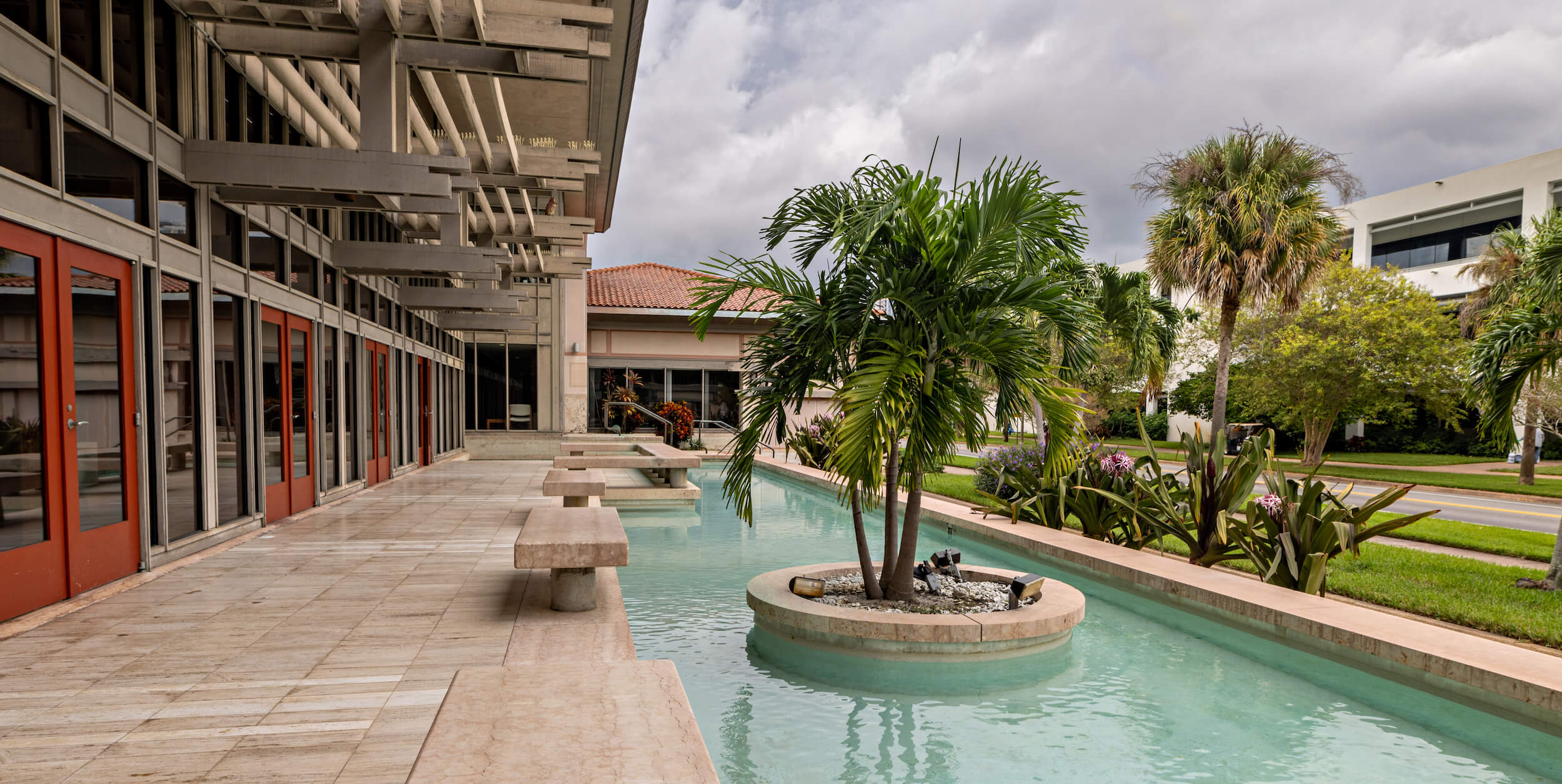 Poynter reflecting pool