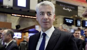 Bill Ackman, CEO and founder of Pershing Square Capital, visits the floor of the New York Stock Exchange in, 2015. (AP Photo/Richard Drew)