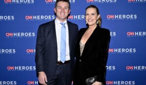 Phil Mattingly, left, and Poppy Harlow attend CNN Heroes: An All-Star Tribute at the American Museum of Natural History on Sunday, Dec. 10, 2023, in New York. "CNN This Morning," which Harlow and Mattingly co-host, will end this month. Harlow and Mattingly are discussing new roles at CNN. (Evan Agostini/Invision/AP)
