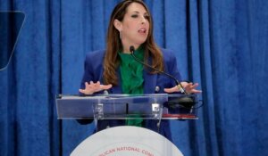 Former RNC chair Ronna McDaniel, shown here at an event earlier this month. (AP Photo/Michael Wyke)