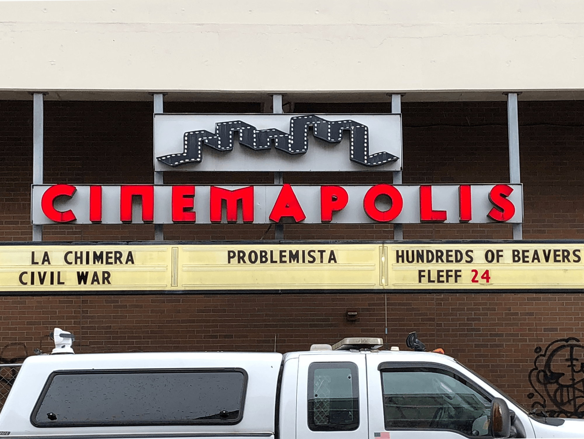 Cinemapolis marquee