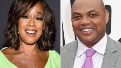 Gayle King and Charles Barkley (AP Photo)